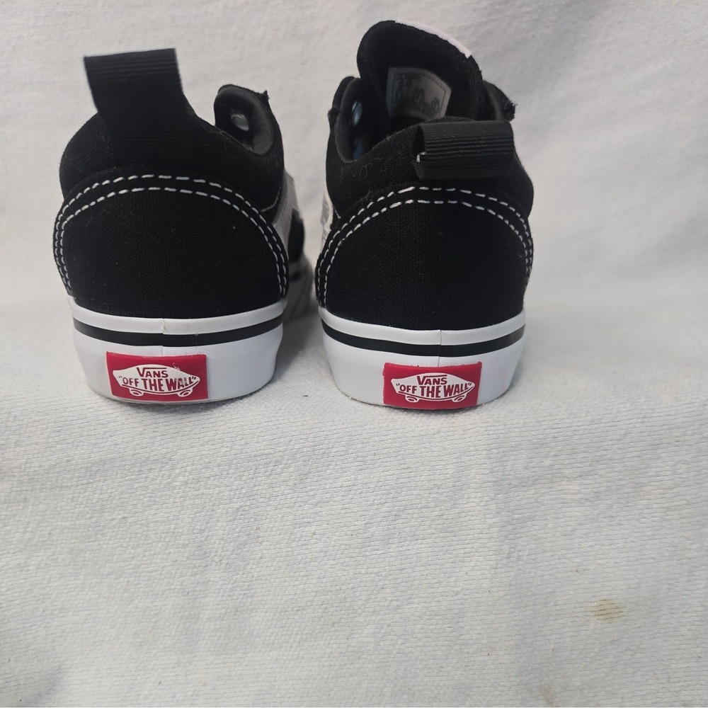 Vans Knu Skool Black White Toddler's 6 - Picture 5 of 8